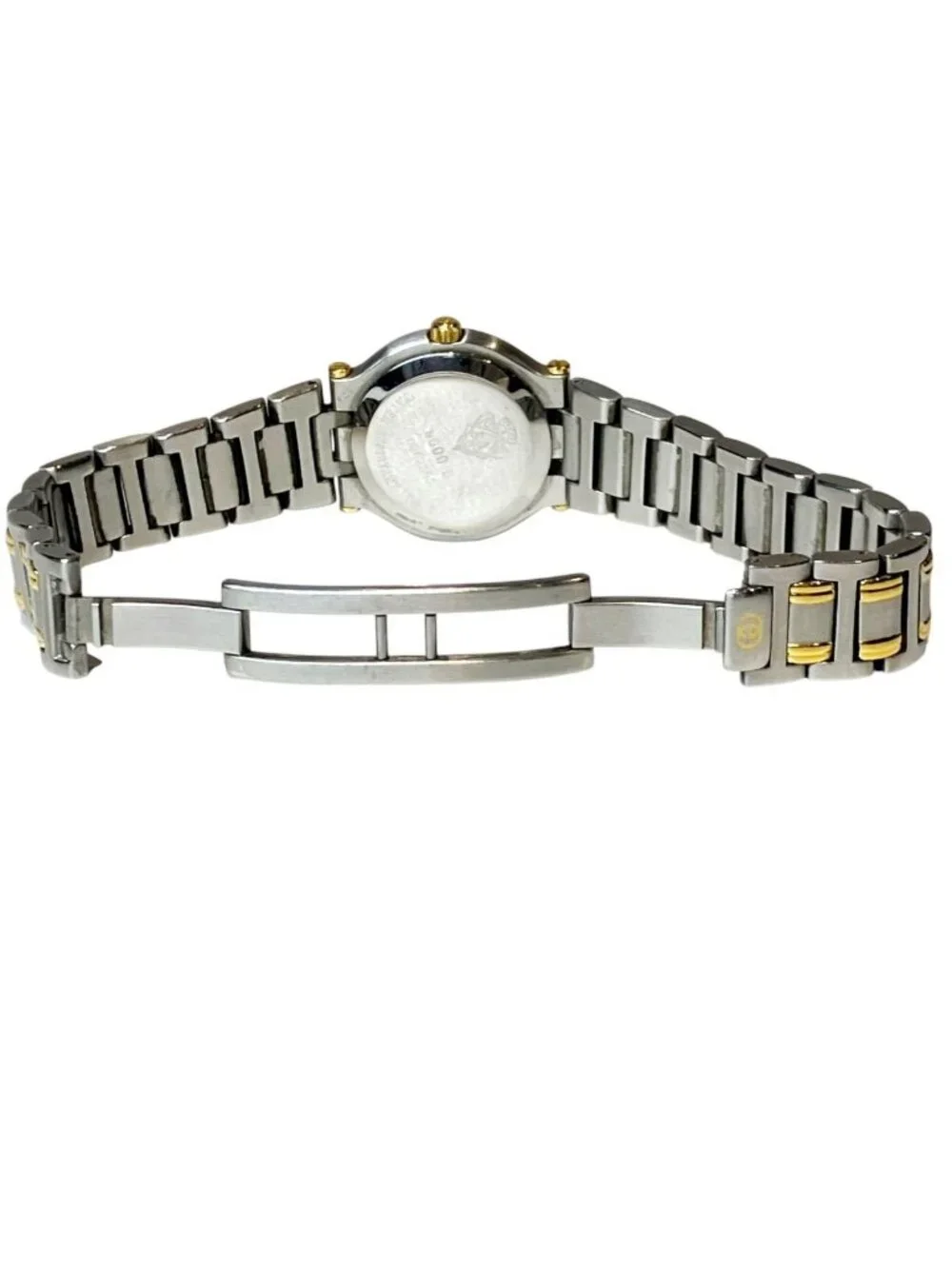 Gucci Watch SS Quartz Gold Dial